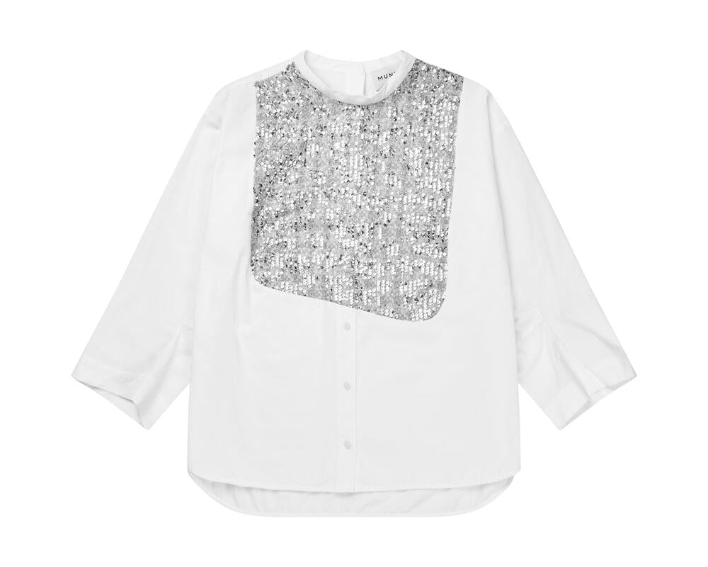 Nayel skjorte - 233 Mix White